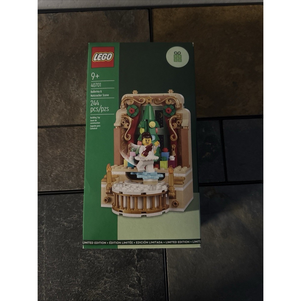 LEGO 40701 Limited Edition Ballerina & Nutcracker Scene 244pcs New